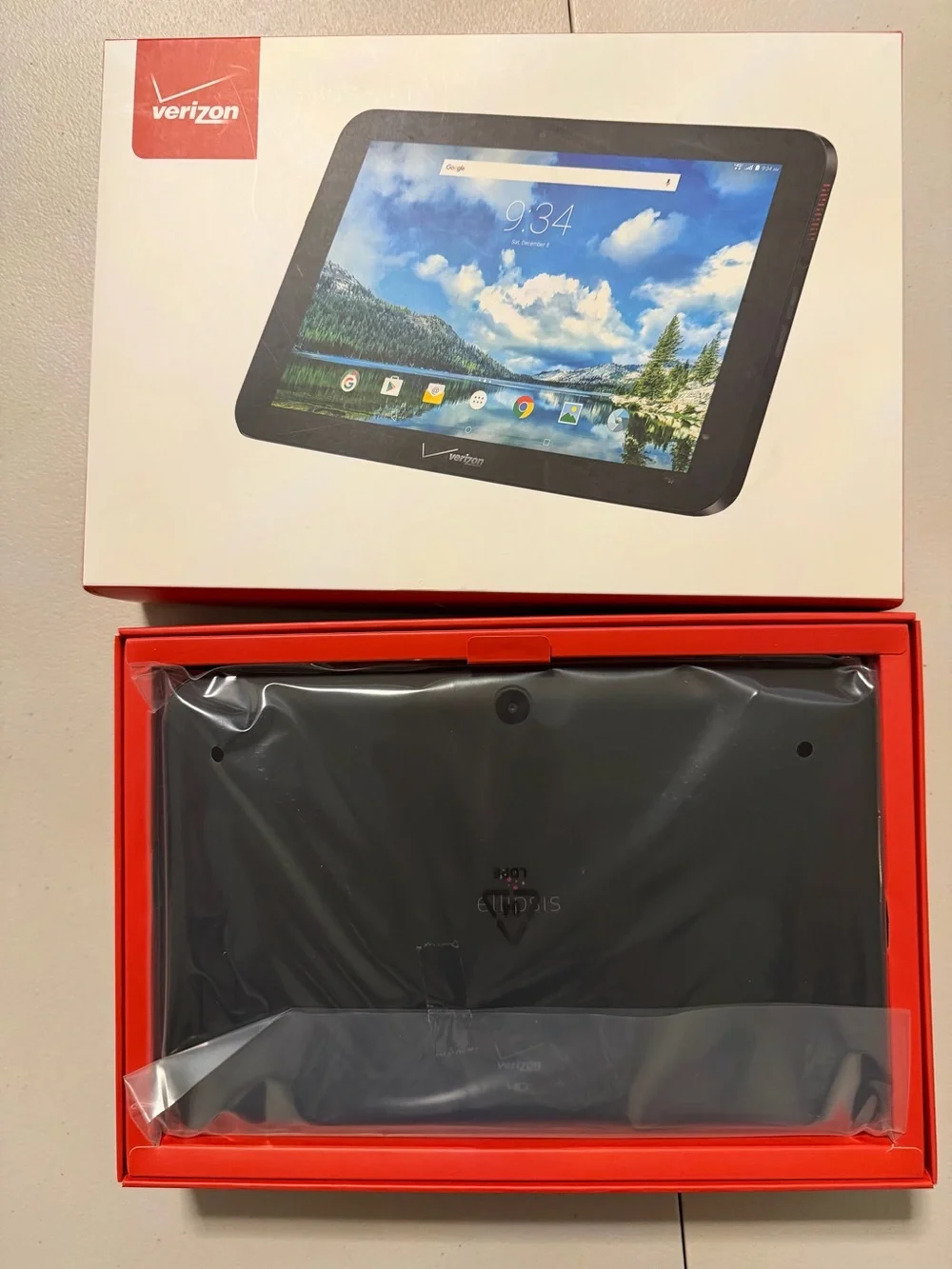 NEW Verizon Ellipsis 10 QTAIR7 16GB 10.1” WiFi + 4G LTE Android Tablet